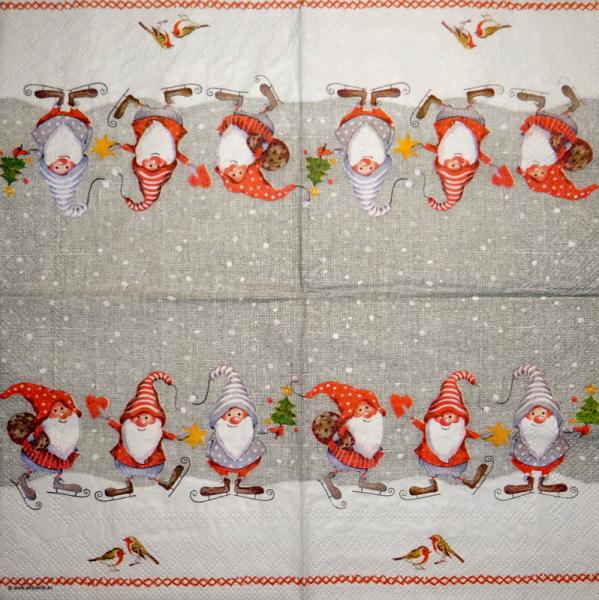 034 Dwarfs - 3-ply - Poortvliet 2001